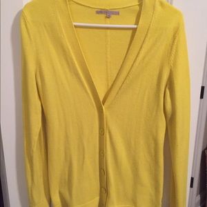 GAP yellow cardigan